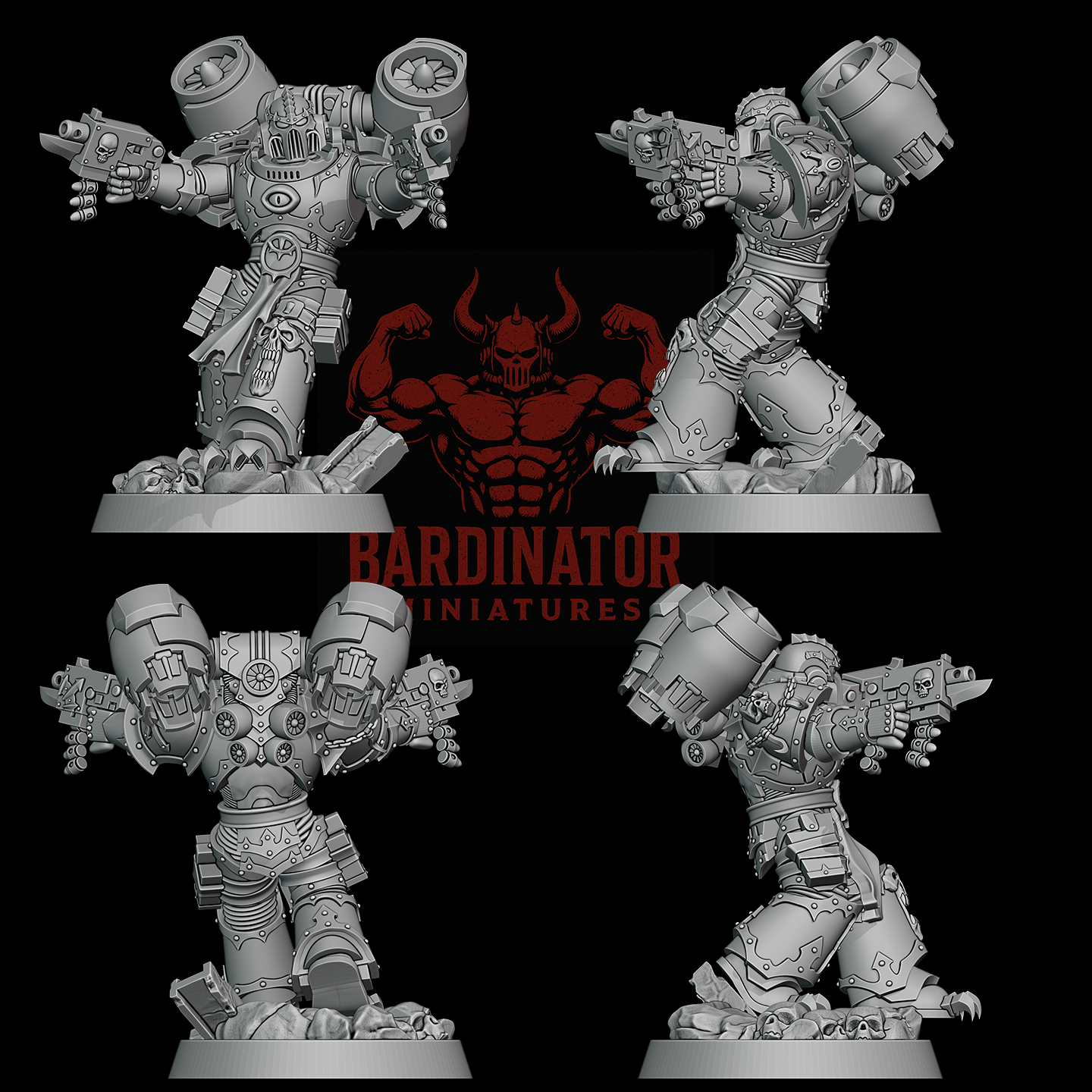 VIII Squad Upgrade Set V1 x3 | Bardinator.Workshop