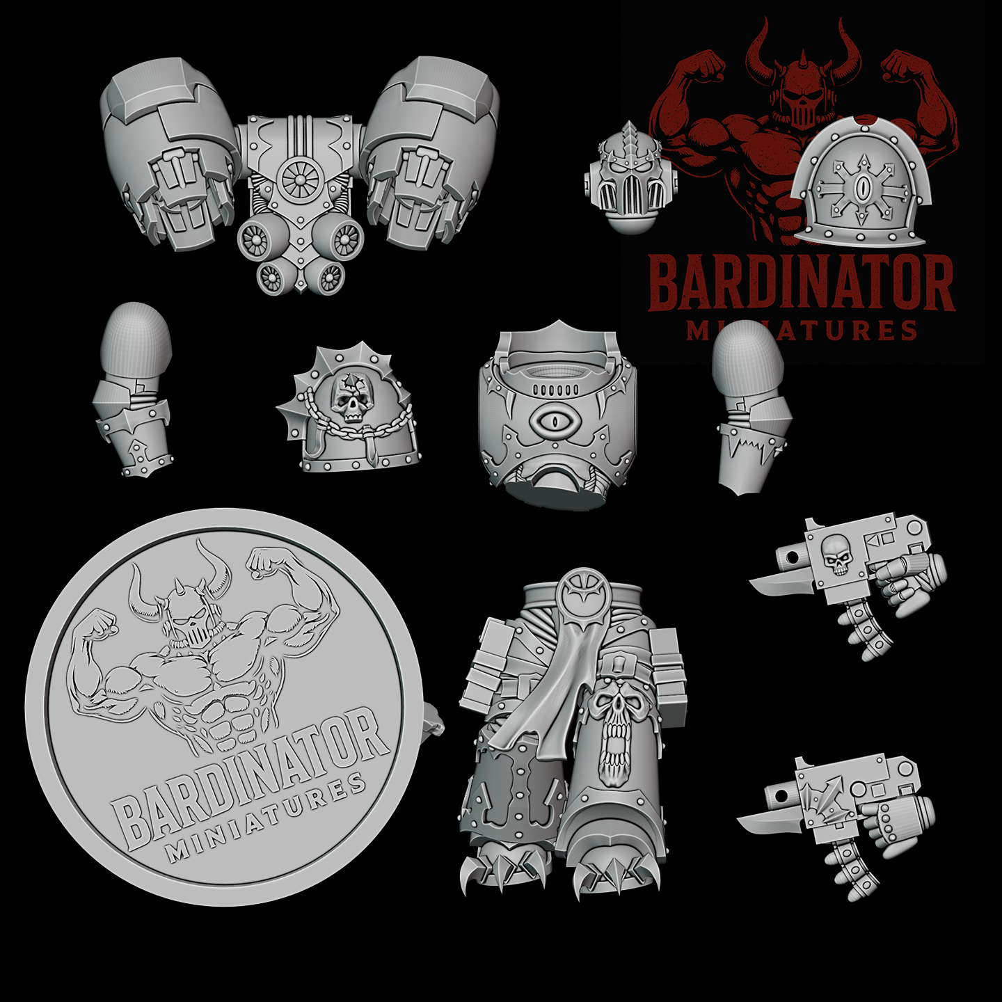 VIII Squad Upgrade Set V1 x3 | Bardinator.Workshop