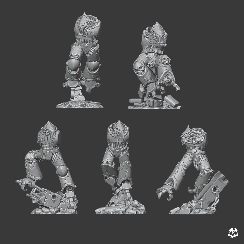 VIII Flying Talon Squad Upgrade Set x5 | Forgedal Miniatures