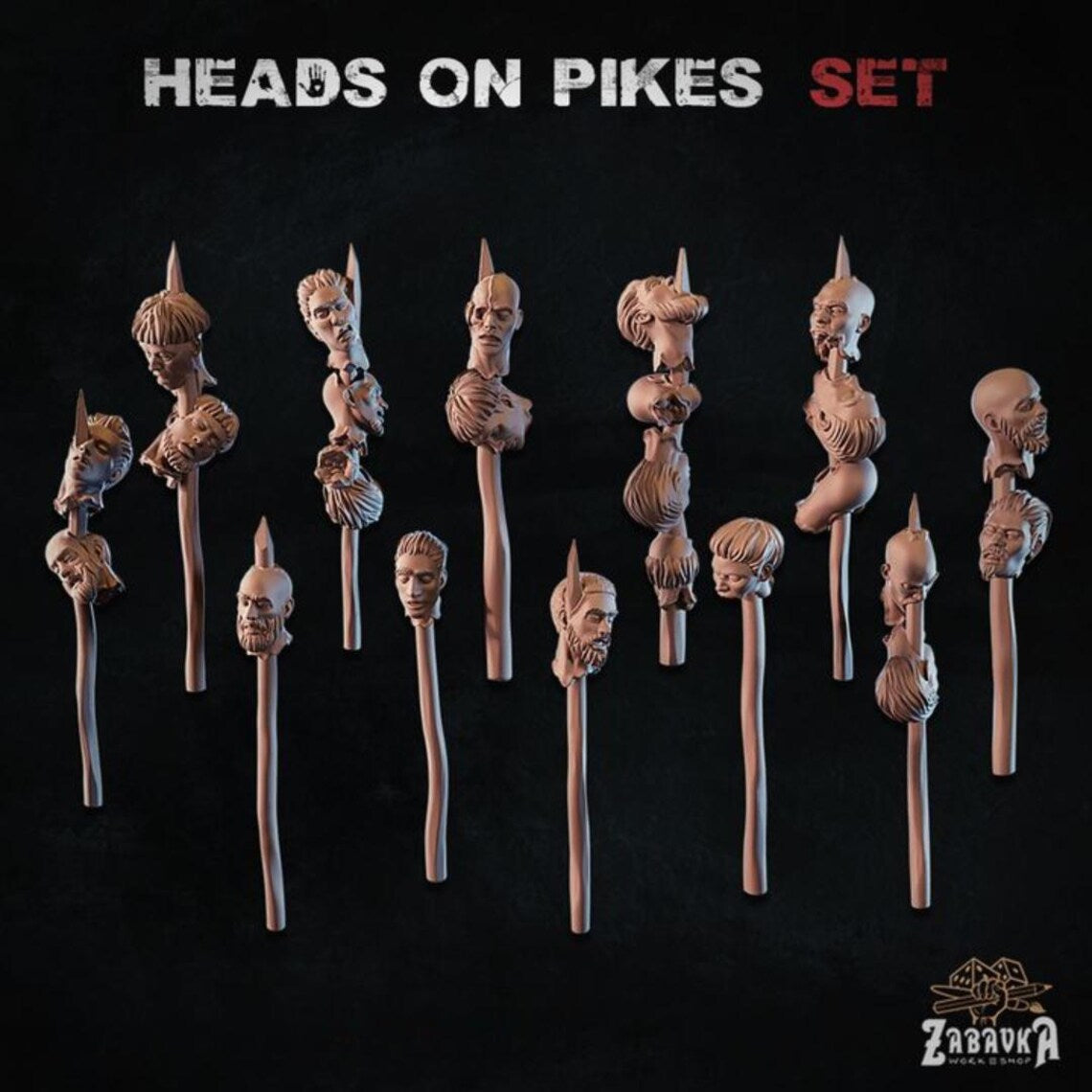 Casualties (Heads) V4 x5 | Zabavka Workshop