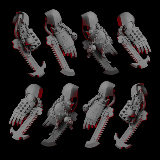 VIII Heavy Infantry Weapon Upgrade Set V1 x5