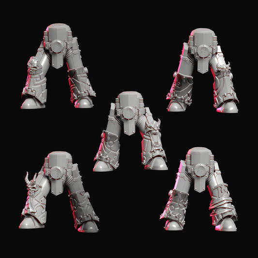 XVII Heavy Infantry Legs V2 x5