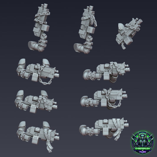 Chained Bolters x5 Conversion | Cyberbrush_3D_Pulses