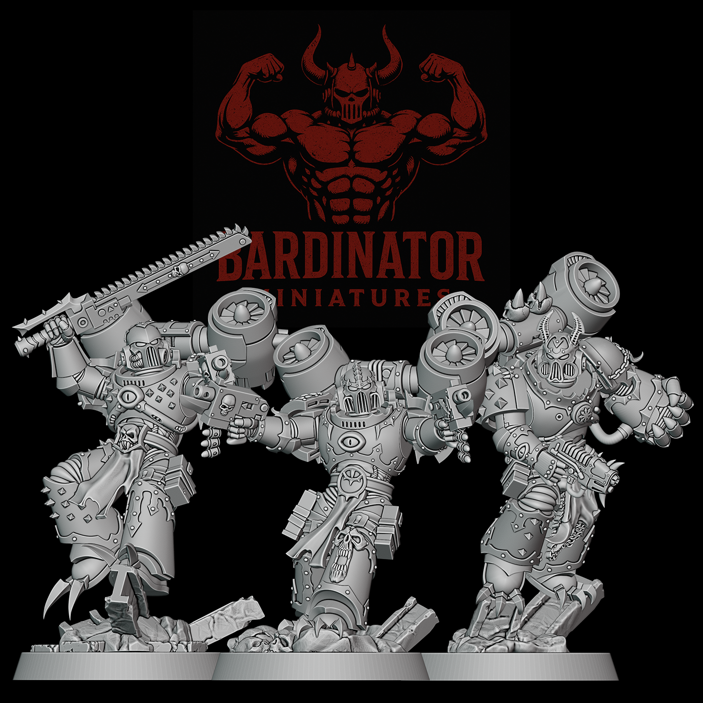 VIII Squad Upgrade Set V1 x3 | Bardinator.Workshop