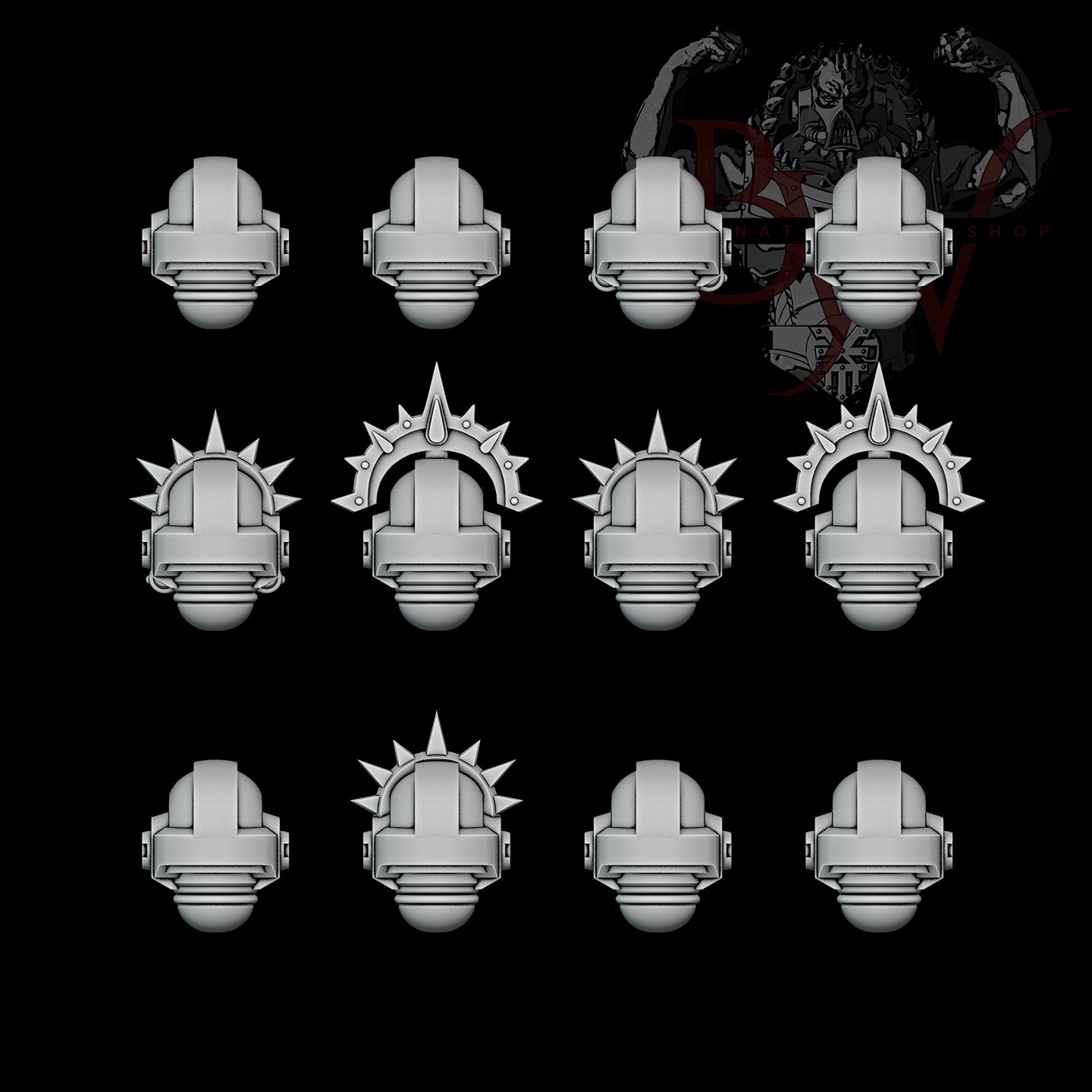 IX Helmet Upgrade Set V1 x10 | Bardinator.Workshop