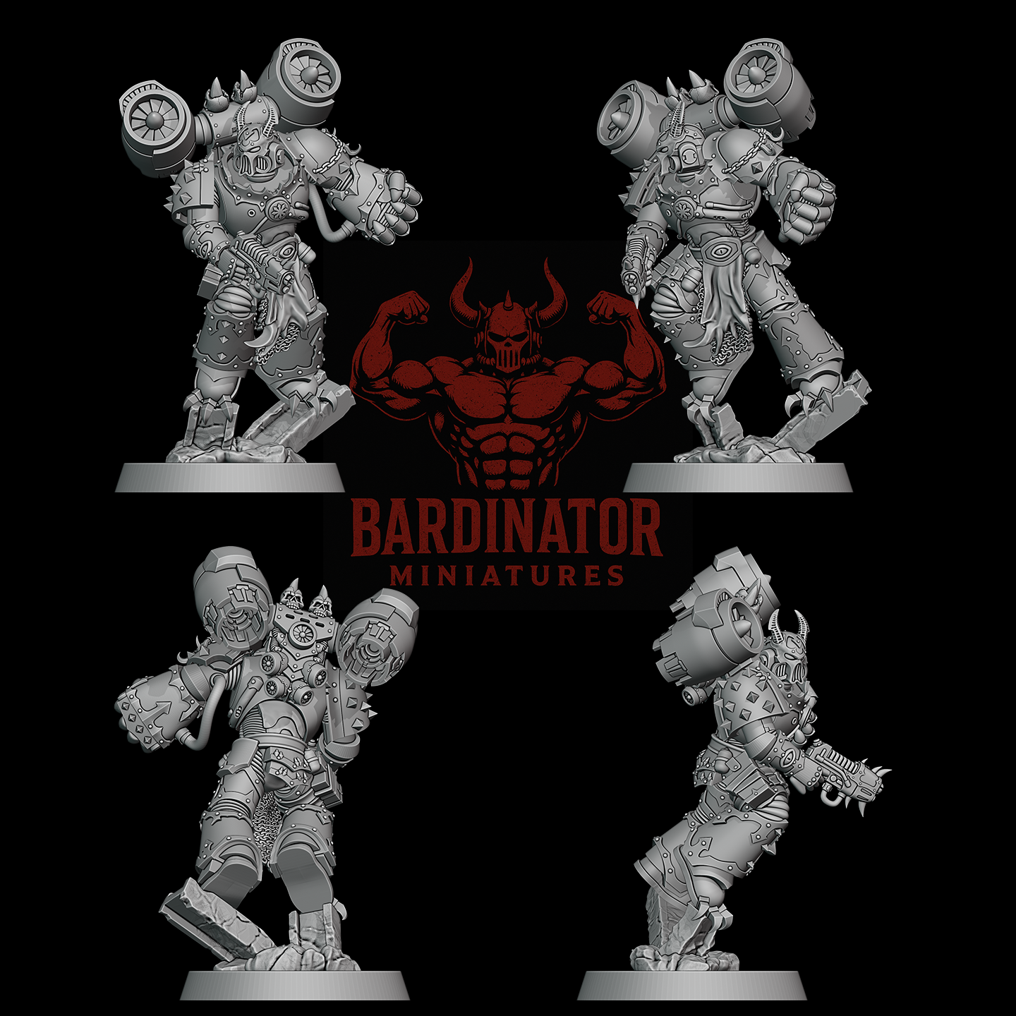 VIII Squad Upgrade Set V1 x3 | Bardinator.Workshop