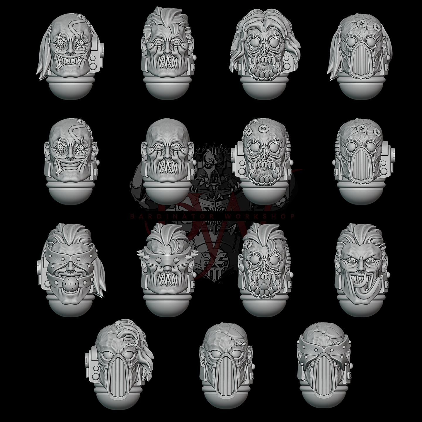 III Helmet Upgrade Set V1 x10 | Bardinator.Workshop