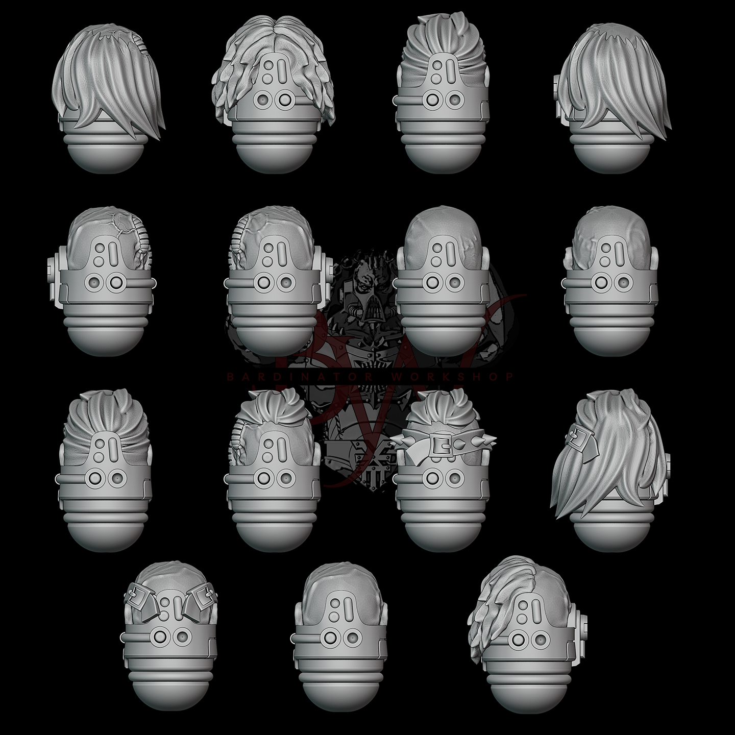 III Helmet Upgrade Set V1 x10 | Bardinator.Workshop