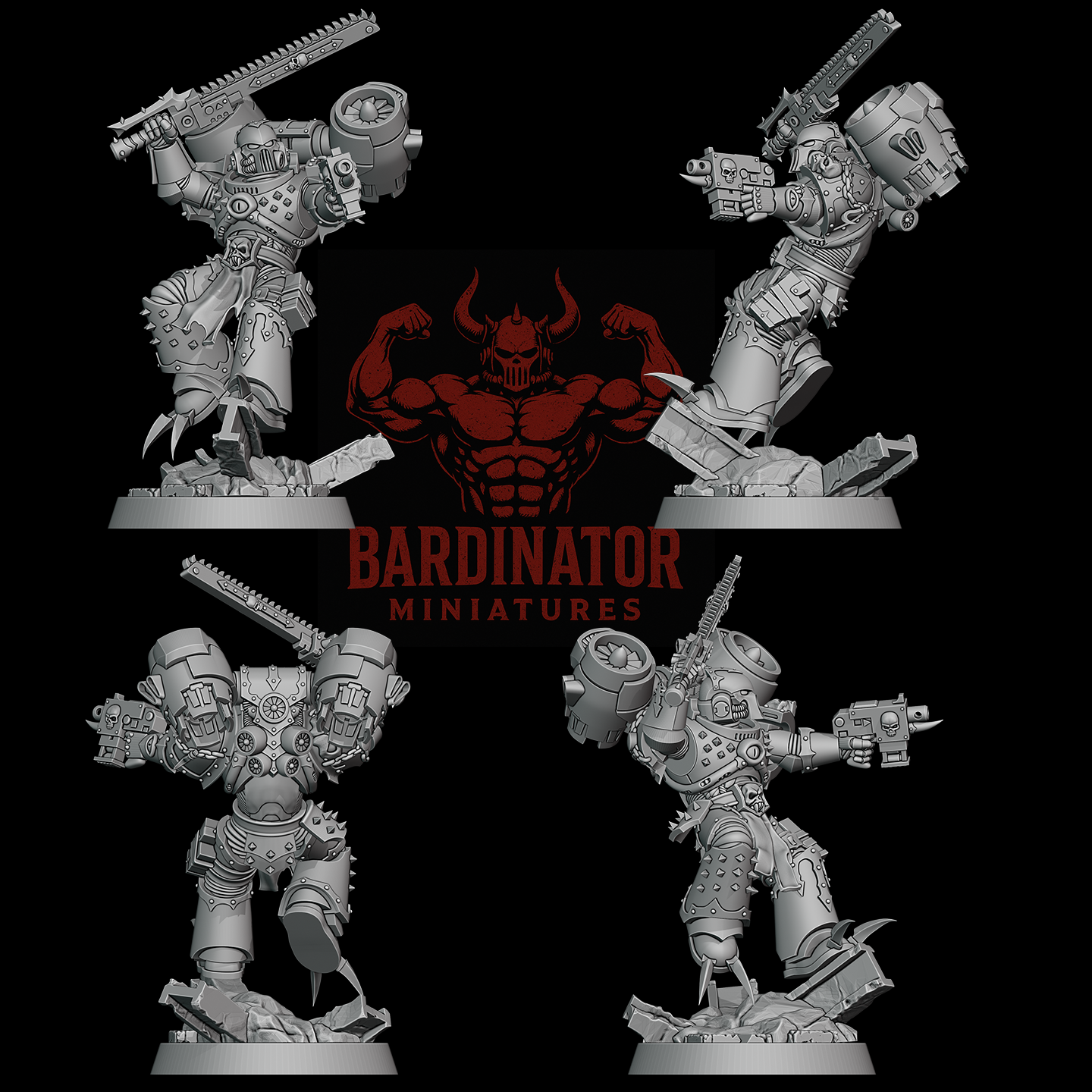 VIII Squad Upgrade Set V1 x3 | Bardinator.Workshop