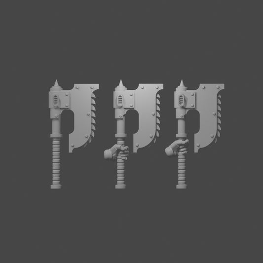 Chain Axe V1 Conversion x5 | Bolter Jugend