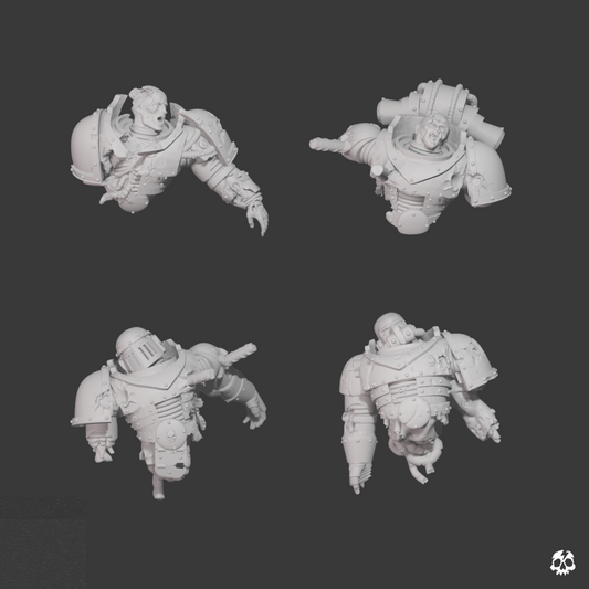 Casualties V1 x5 | Forgedal Miniatures