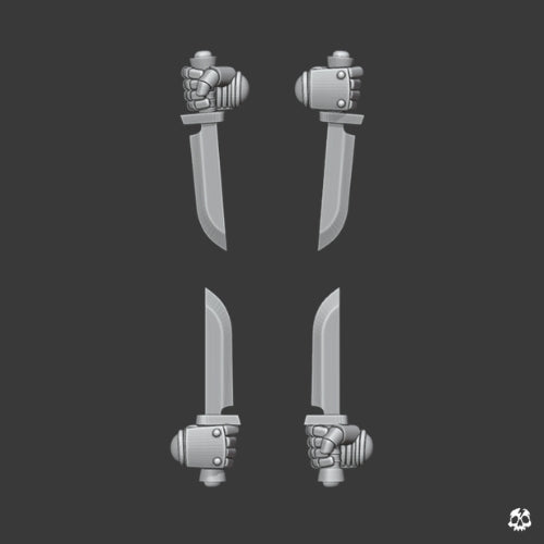 Combat Knife Upgrade Set V1 x5