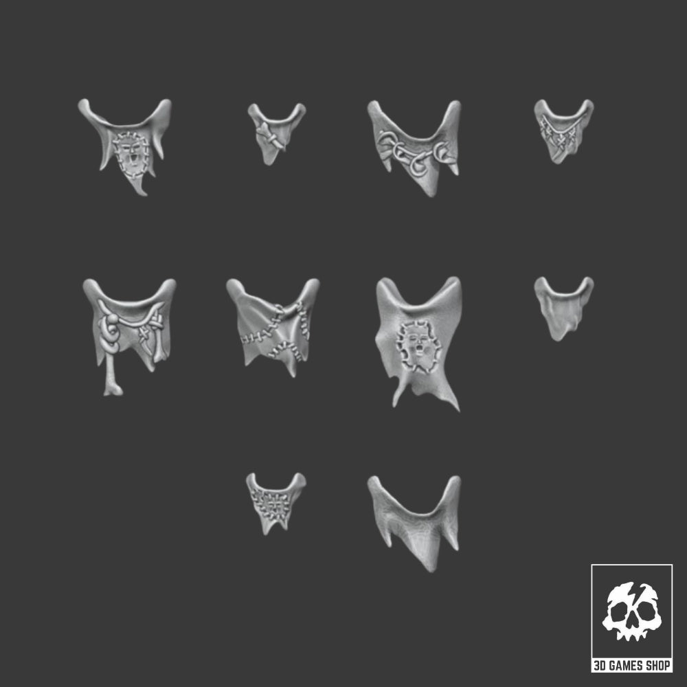 Skin Accessory Upgrade Set V2 x10 | Fordal Miniatures