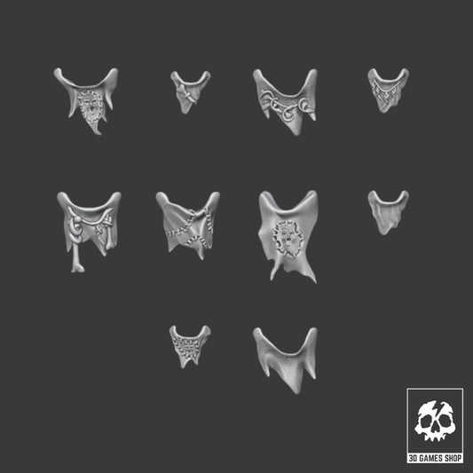 Skin Accessory Upgrade Set V2 x10 | Fordal Miniatures