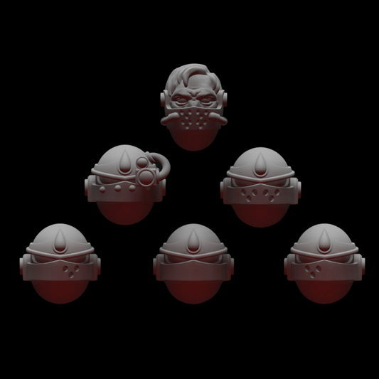 IX Paladin Heads x10