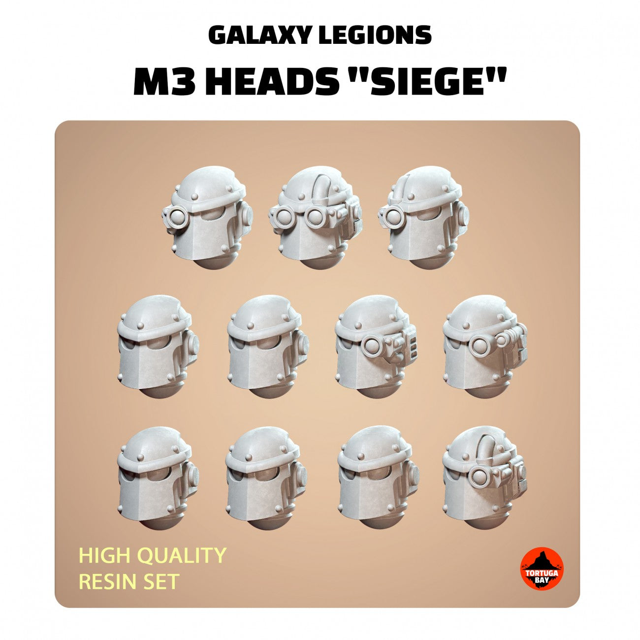 M3 Heads - Siege x10 | Tortuga Bay