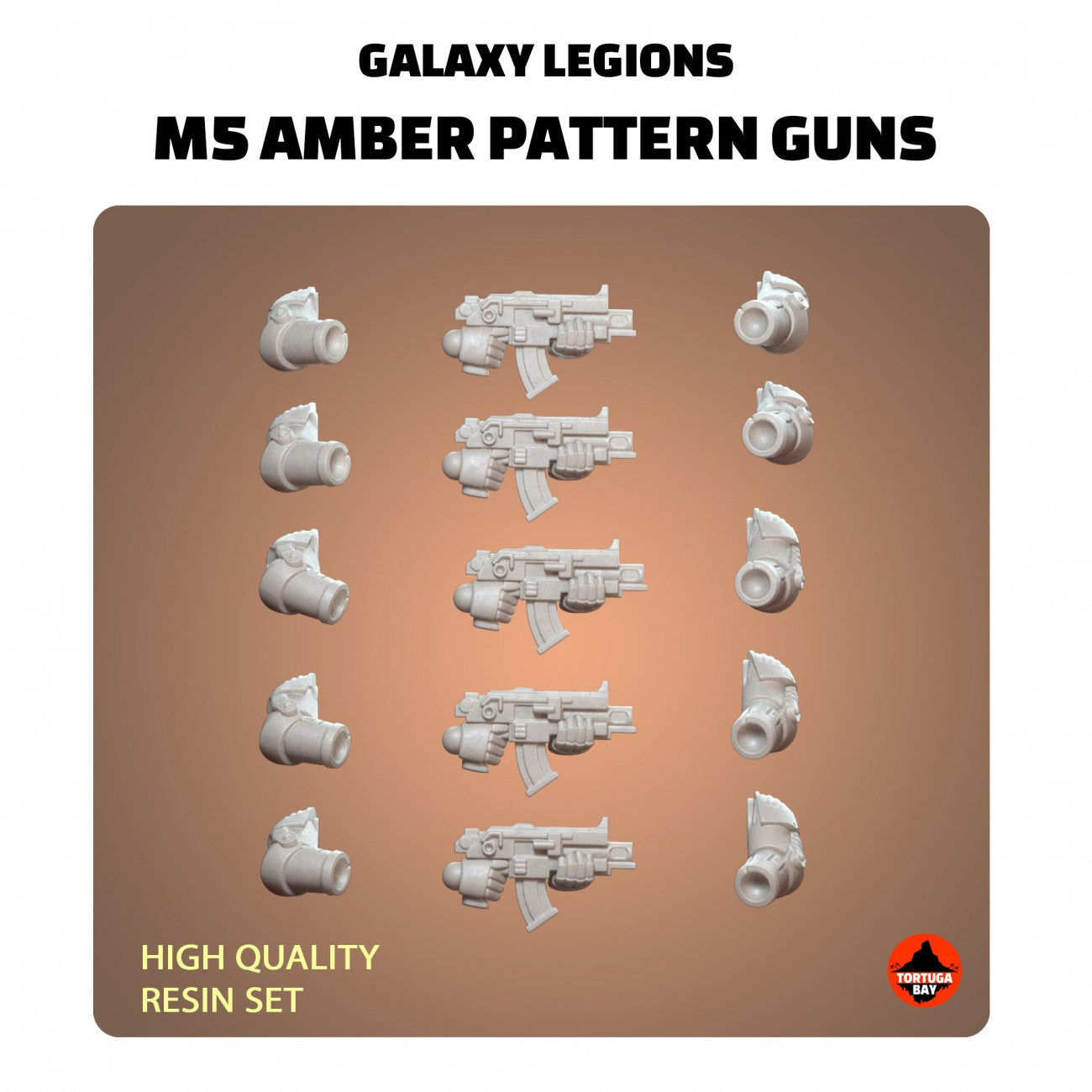 M5 Amber Pattern Guns | Tortuga Bay