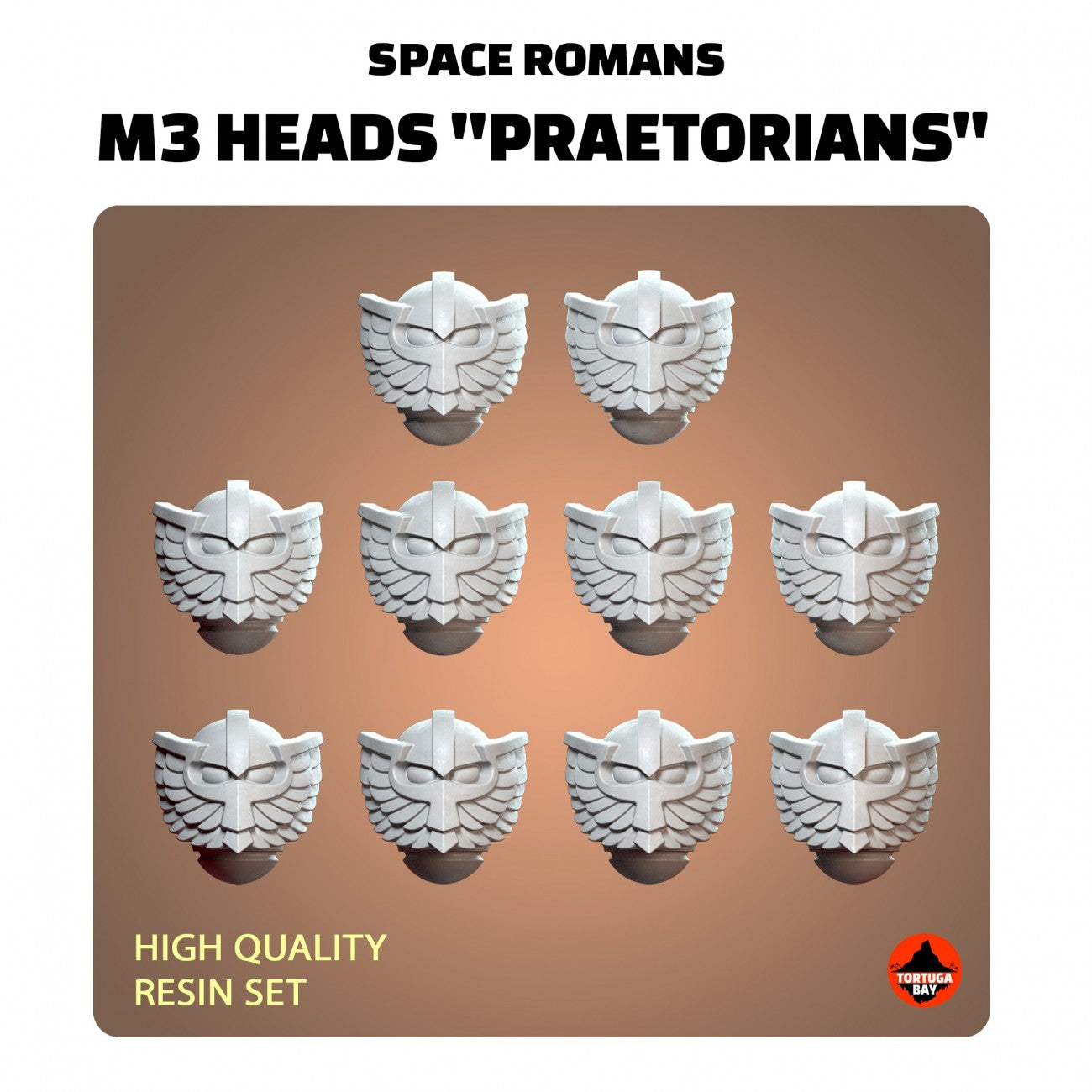 Space Romans М3 Heads - Praetorians | Tortuga Bay