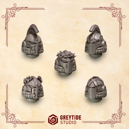 IX Heads | GreyTide Studio | V5 x10