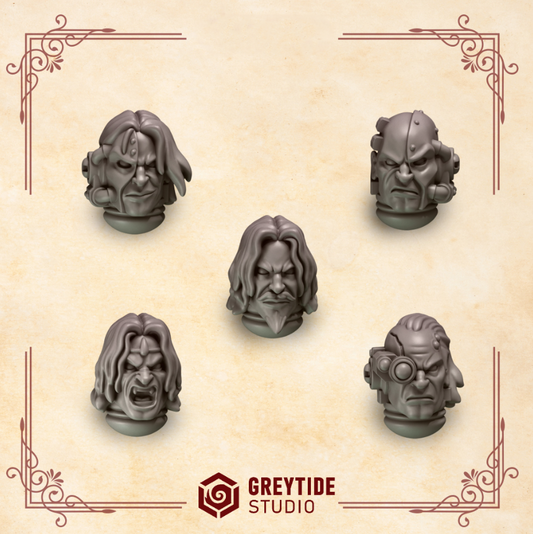 IX Heads | GreyTide Studio | V2 x10