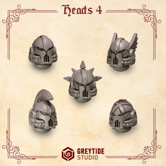 IX Heads | GreyTide Studio | V4 x10