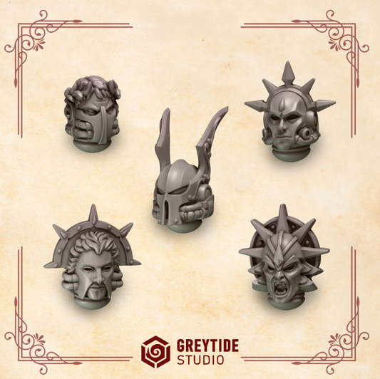 IX Heads | GreyTide Studio | V3 x10